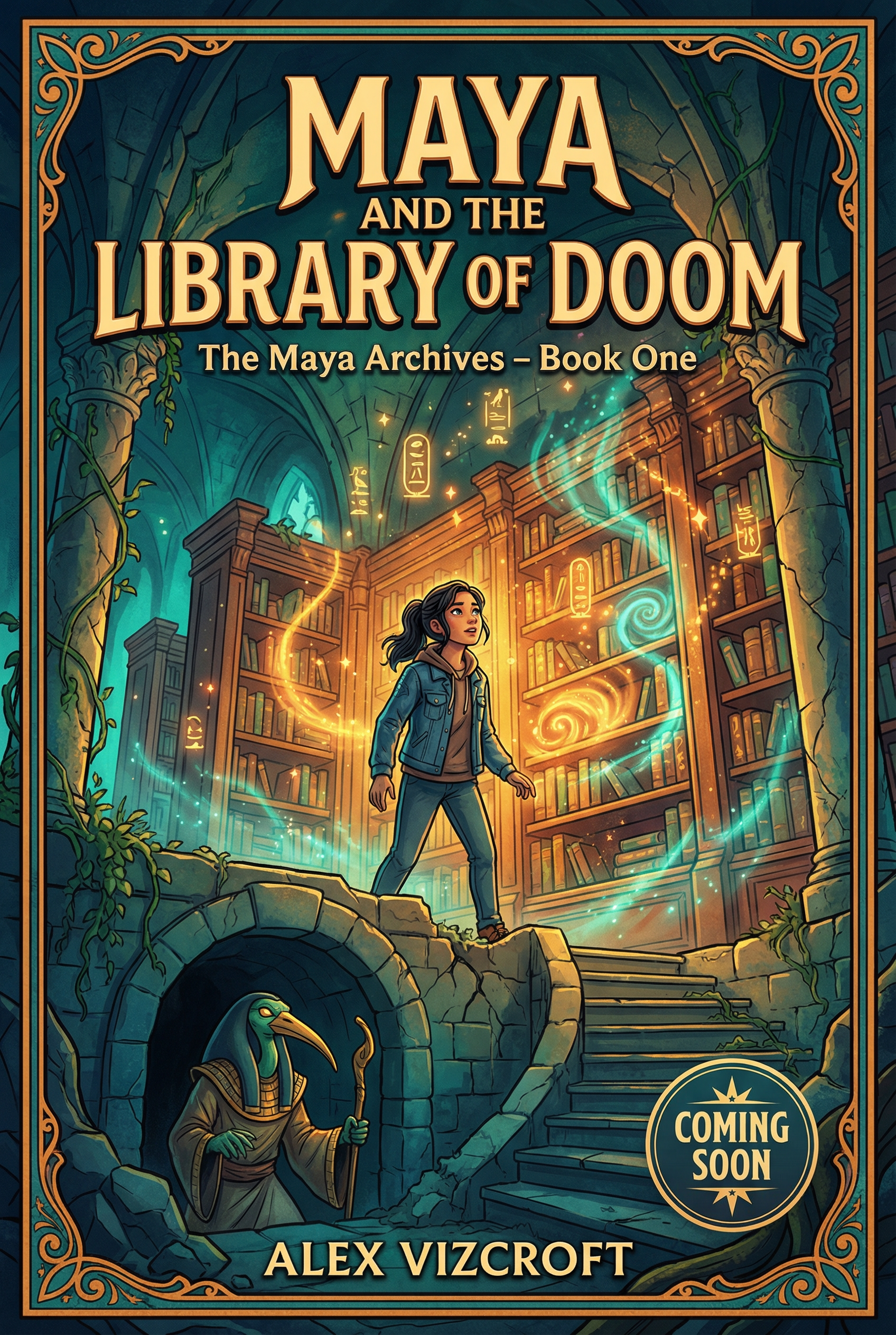 Maya and the Library of Doom
